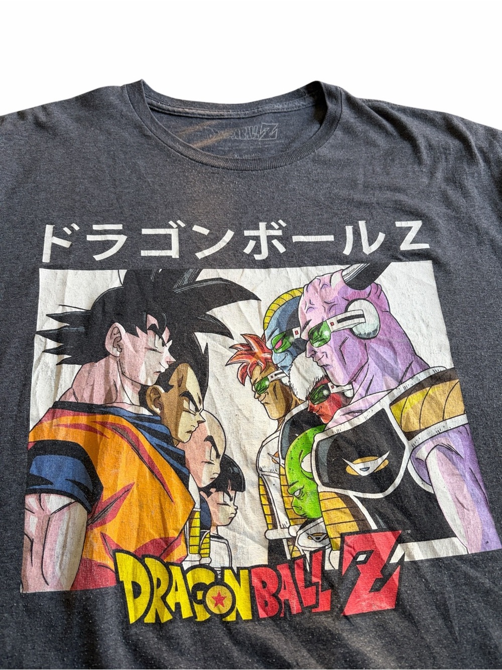 Dragon Ball Z Graphic Tee Crewneck Size XL Cotton/Poly Blend Anime